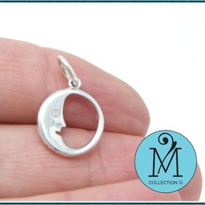 Tiffany & Co. Silver Man in the Moon Pendant/Charm